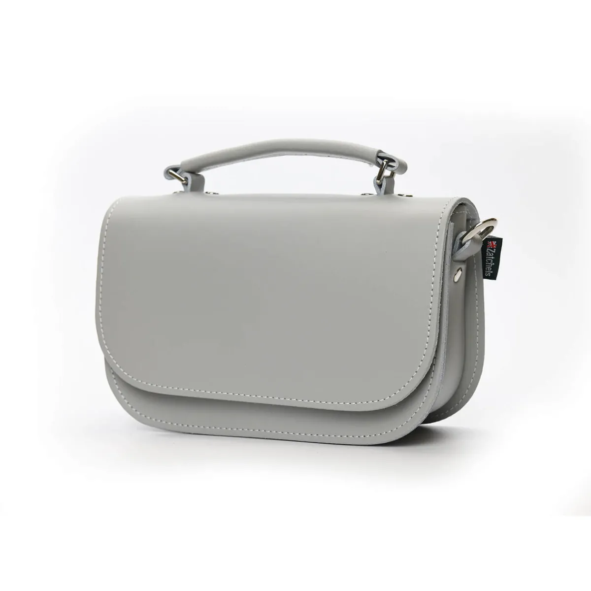 Zatchels Aura Handmade Leather Bag - Ghost>Women Small Satchels|The Aura