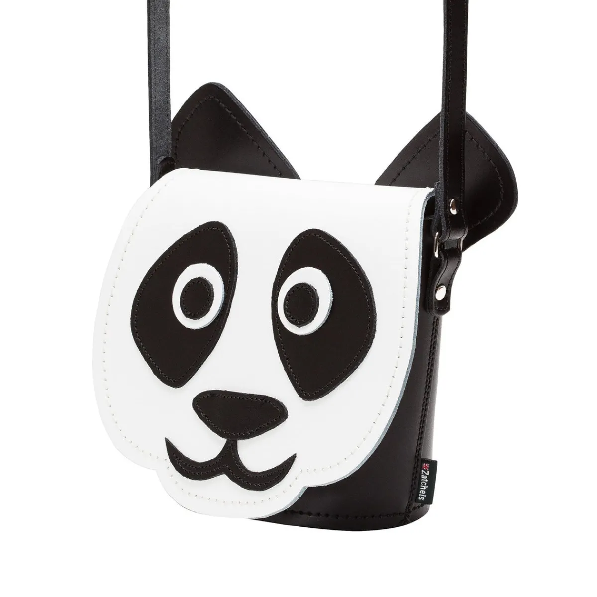 Zatchels Chi Chi Panda Handmade Leather Bag>Women Barrel Bags