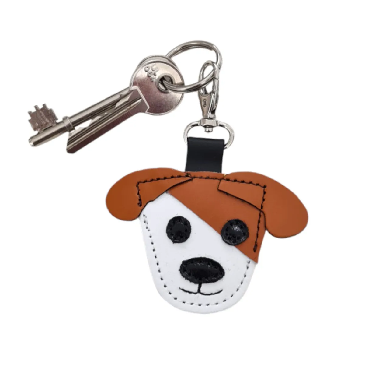 Zatchels Cute Dog Bag Charm - Burnt Orange>Women Accessories And Gifts|Accessories And Gifts