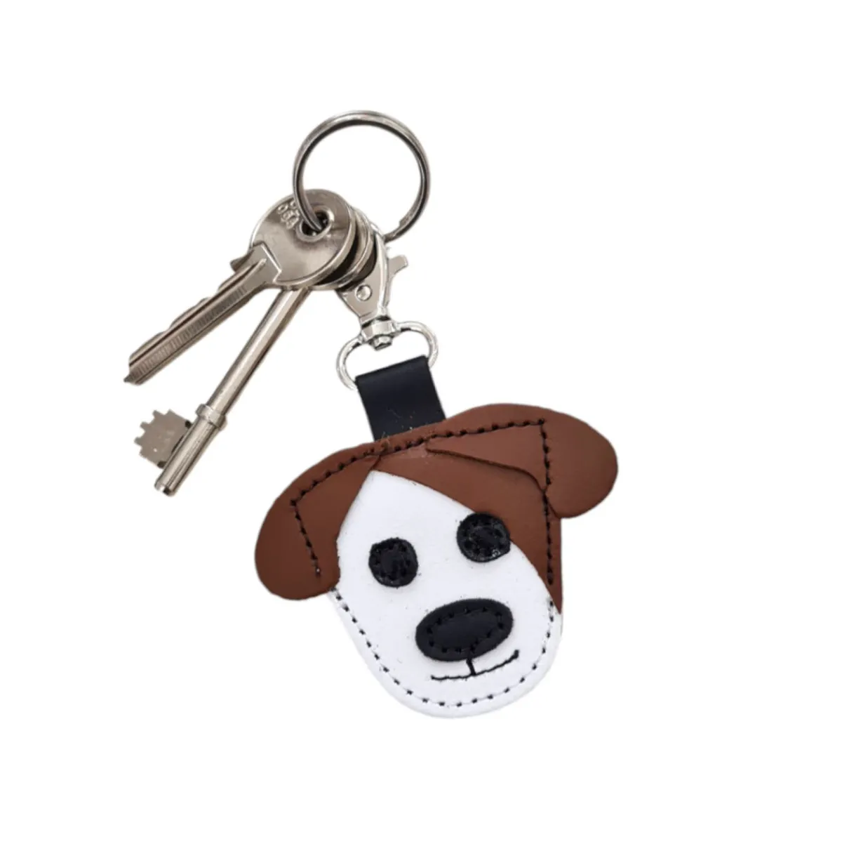 Zatchels Cute Dog Bag Charm - Chestnut>Women Accessories And Gifts|Accessories And Gifts