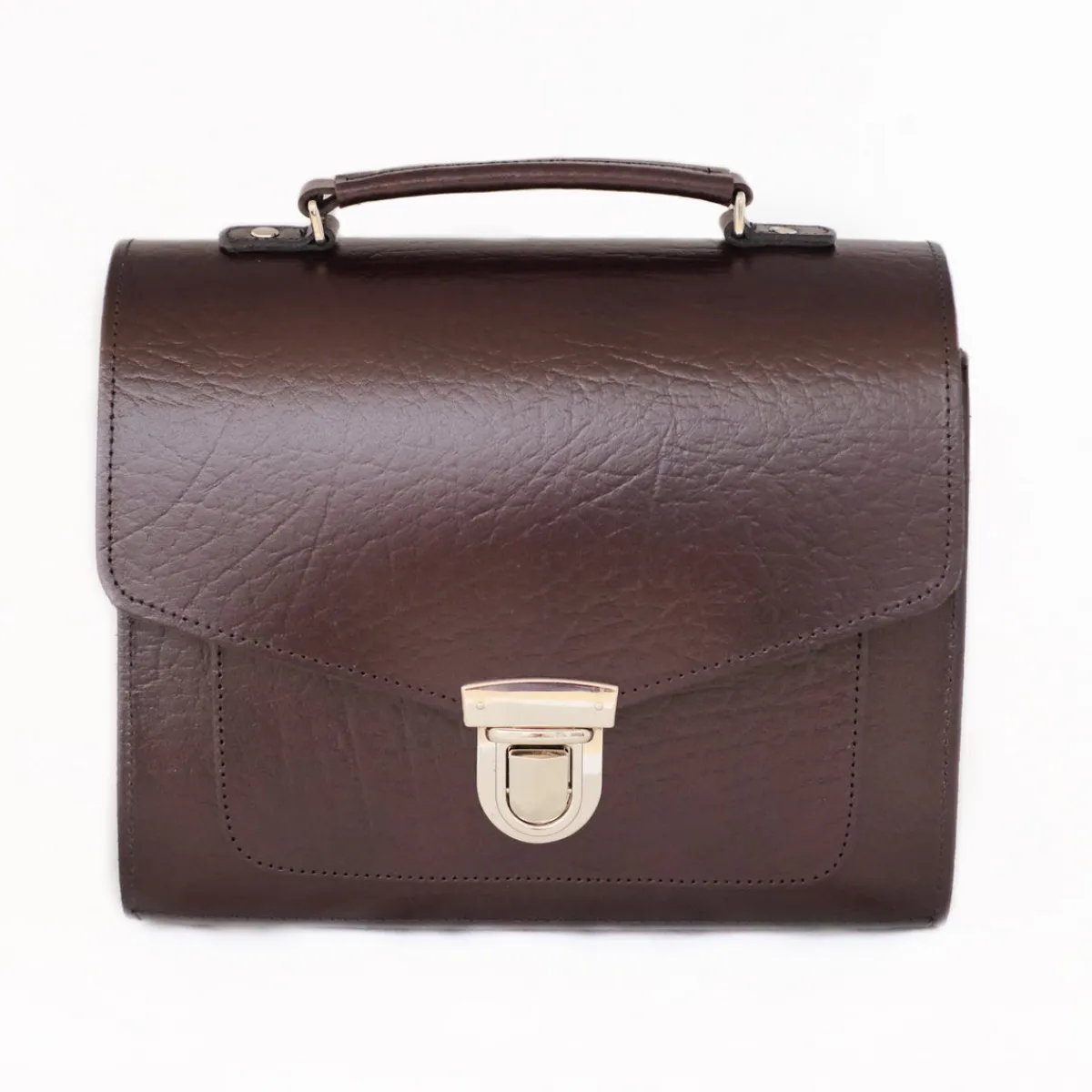 Zatchels Executive Handmade Leather Sugarcube Grande - Marsala Red>Women Cross Body Bags|Executive Range
