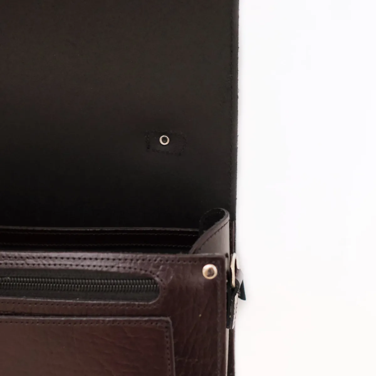 Zatchels Executive Handmade Leather Sugarcube Grande - Marsala Red><noscript><img width=