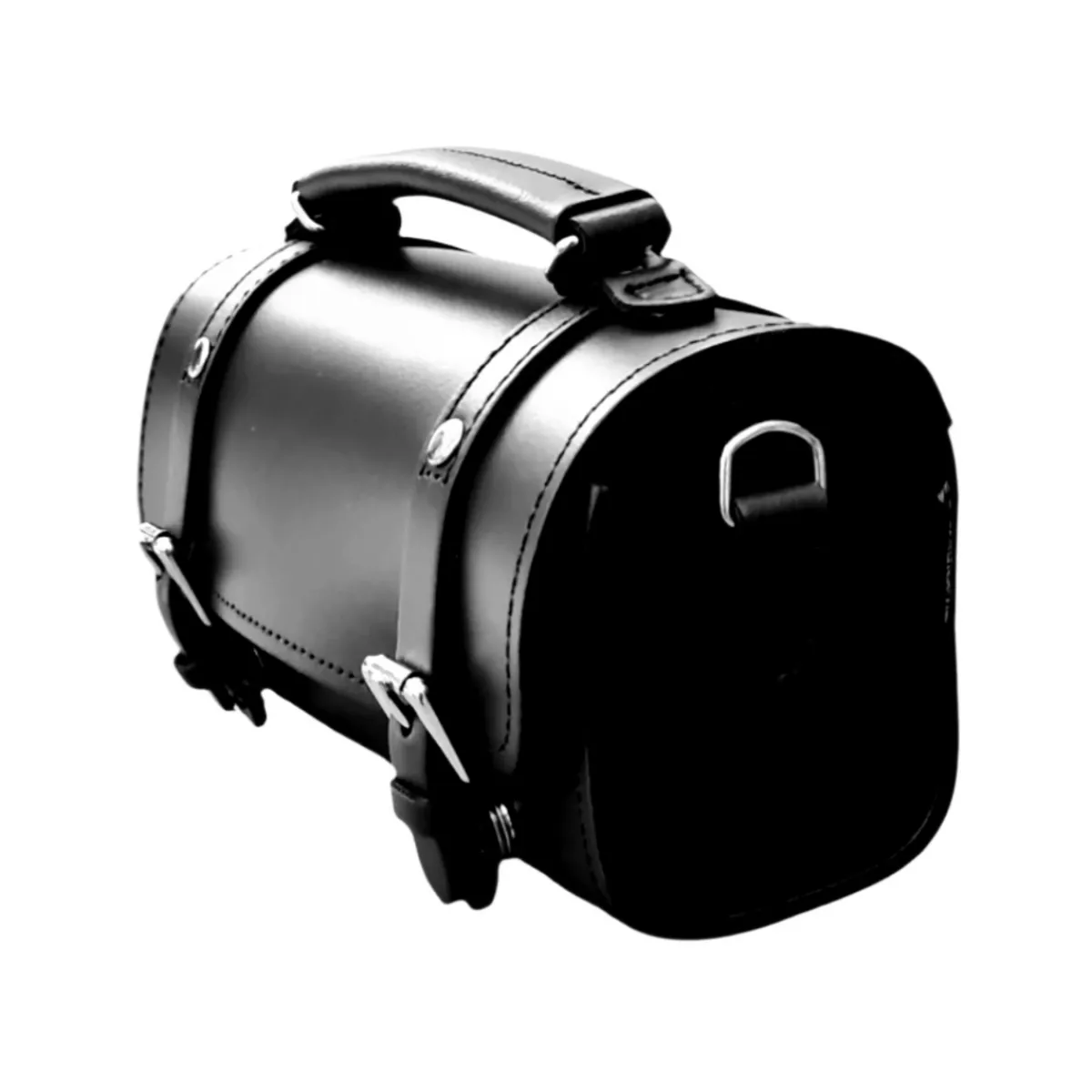 Zatchels Handmade Leather Bowler Bag - Black>Women Bowler Bags