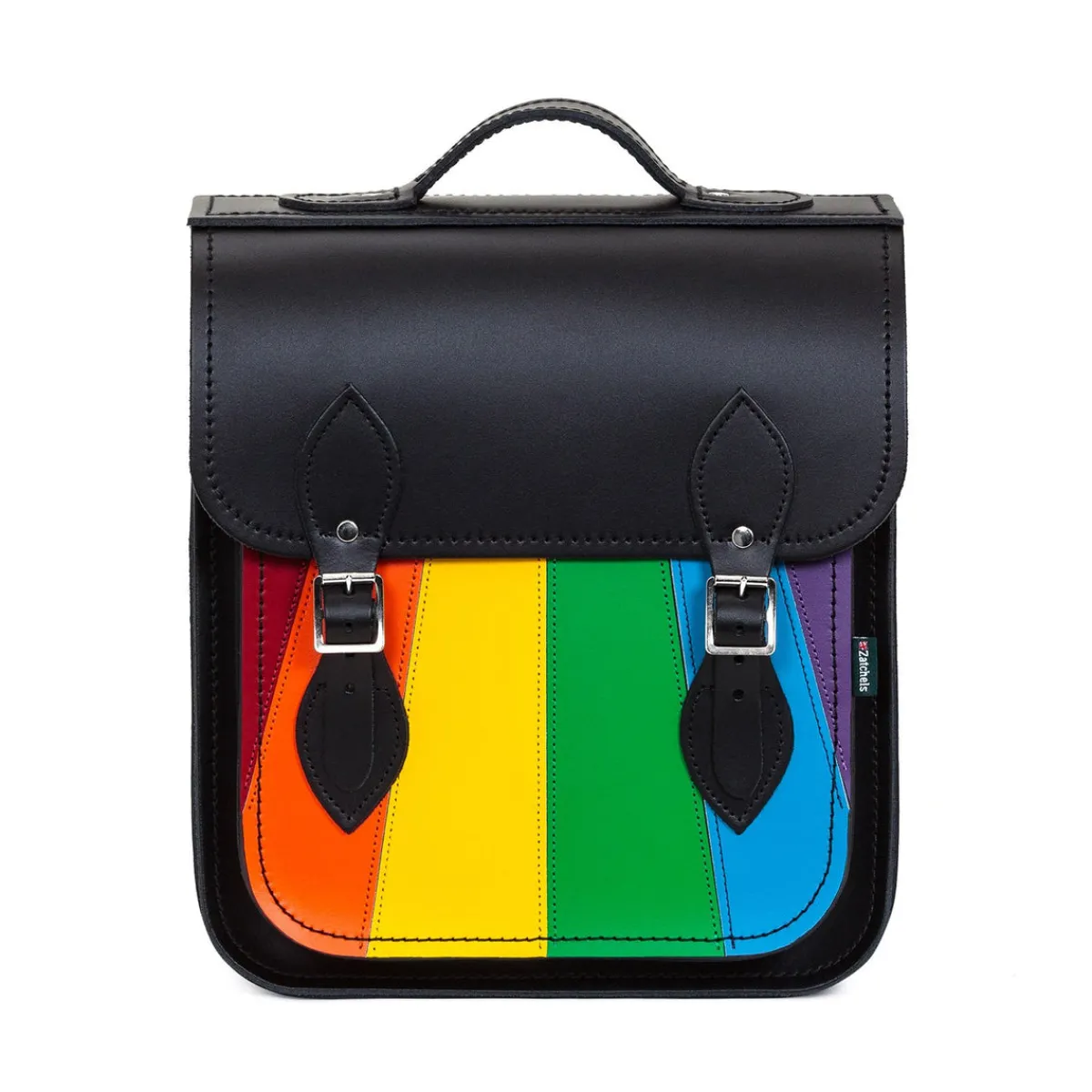 Zatchels Handmade Leather City Backpack - Pride>Women Backpacks|Backpacks