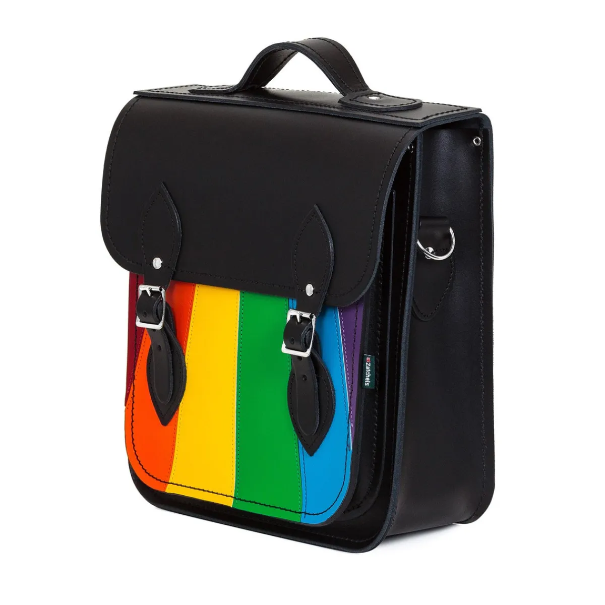 Zatchels Handmade Leather City Backpack - Pride>Women Backpacks|Backpacks