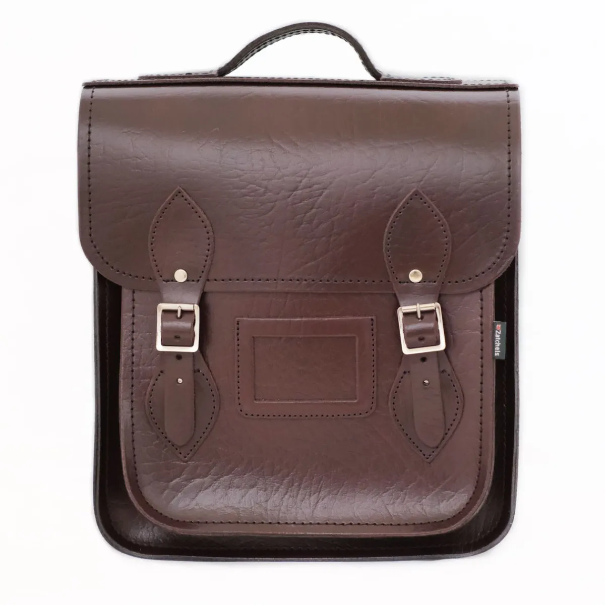 Zatchels Handmade Leather City Backpack - Marsala Red Executive>Women Backpacks|Executive Range