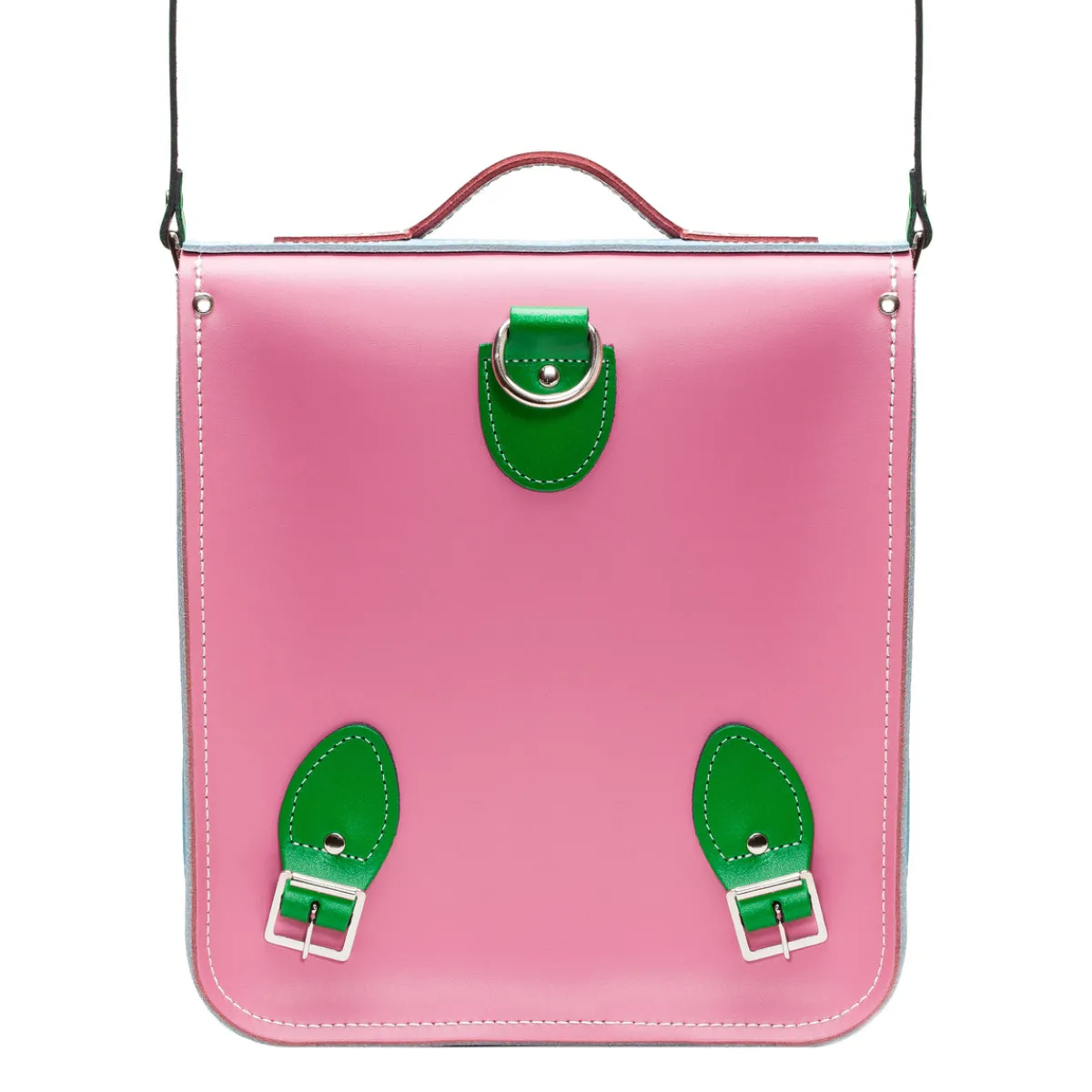 Zatchels Handmade Leather City Backpack - Classic Kaleidoscope><noscript><img width=