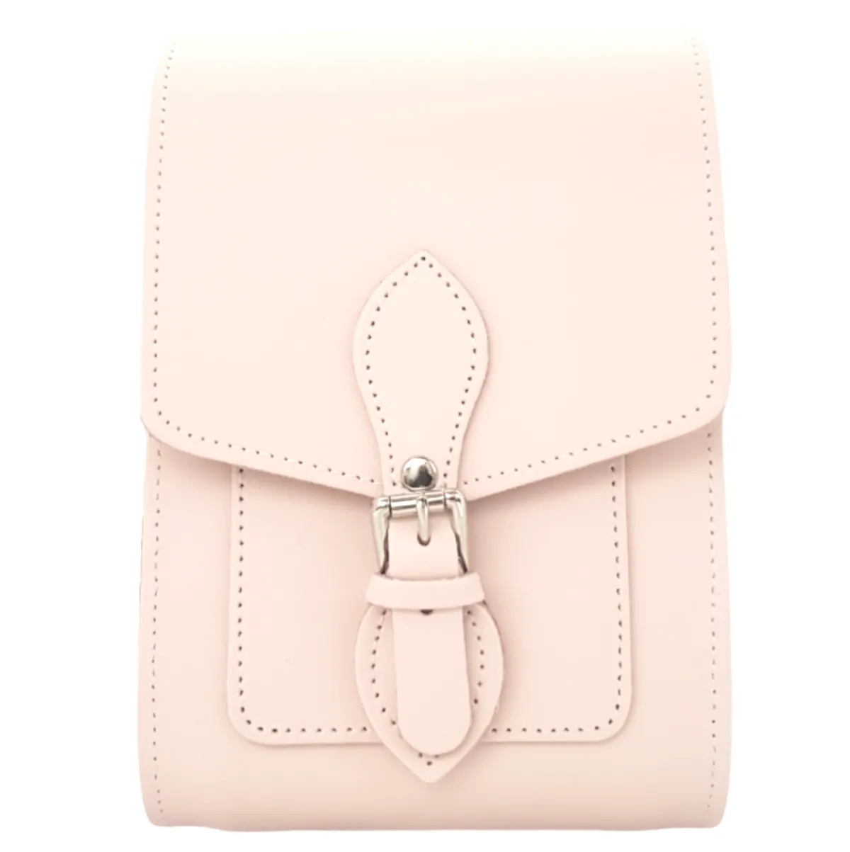 Zatchels Handmade Leather Festival Phone Bag - Cherry Blossom>Women Phone Bags