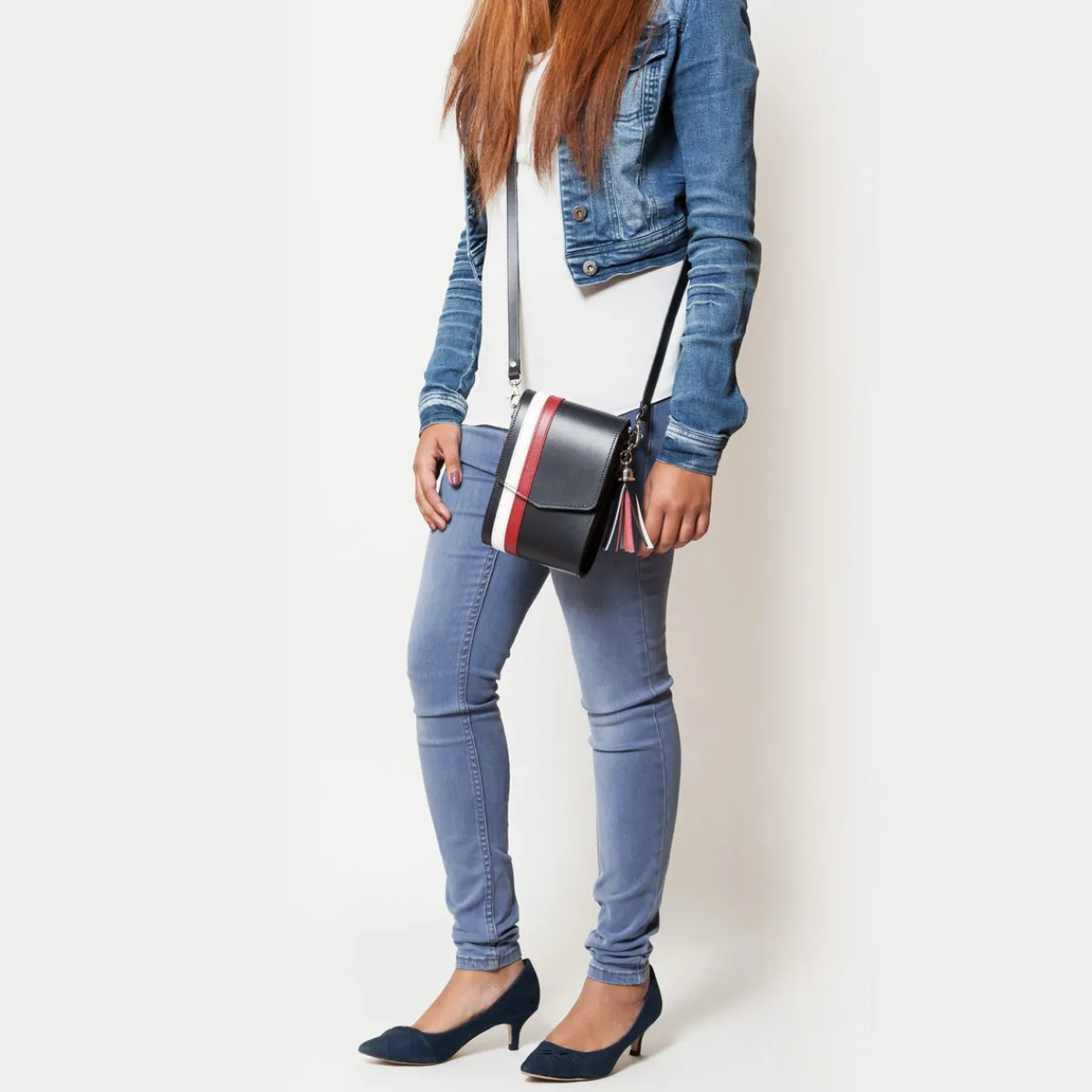 Zatchels Handmade Leather Festival Phone Bag - British Edit><noscript><img width=