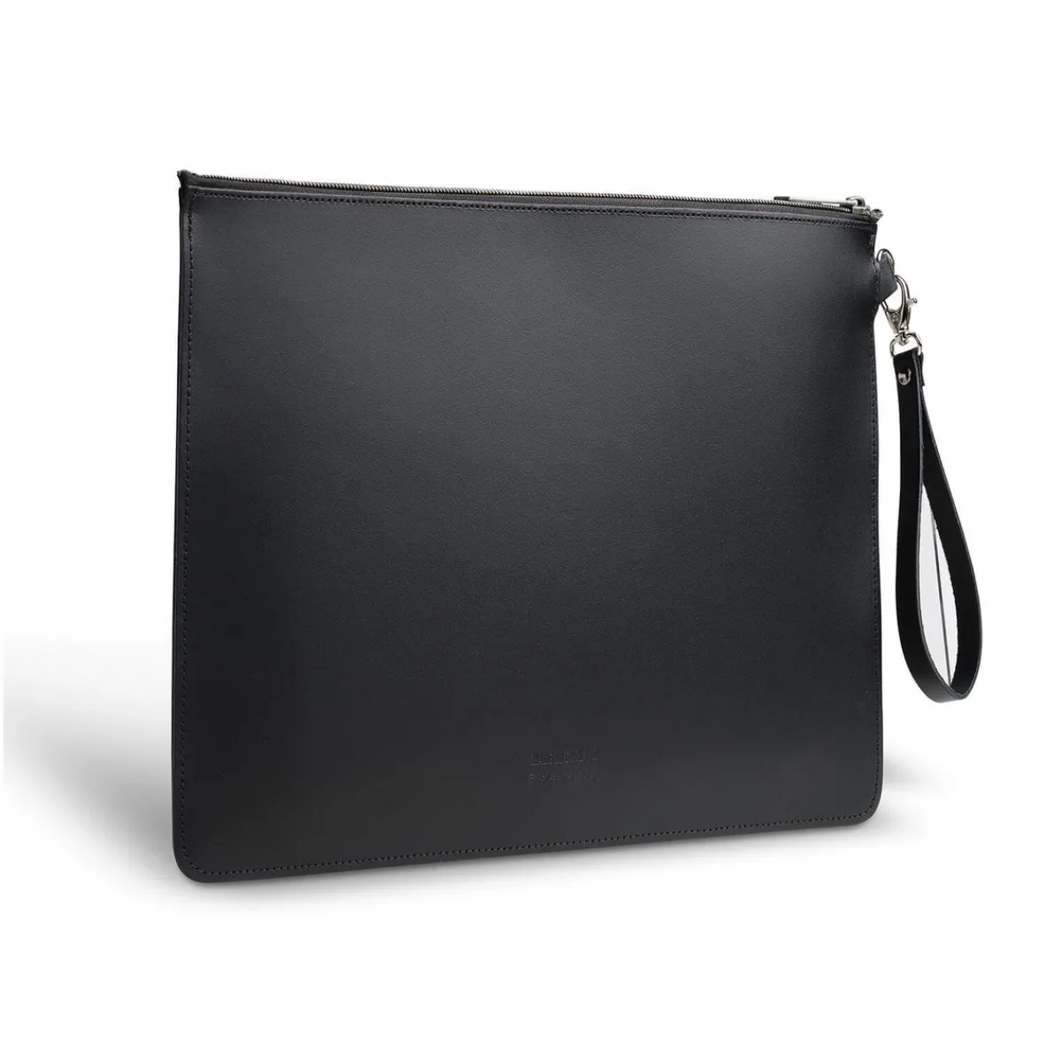 Zatchels Handmade Leather Folio Case - Black> Folio Cases