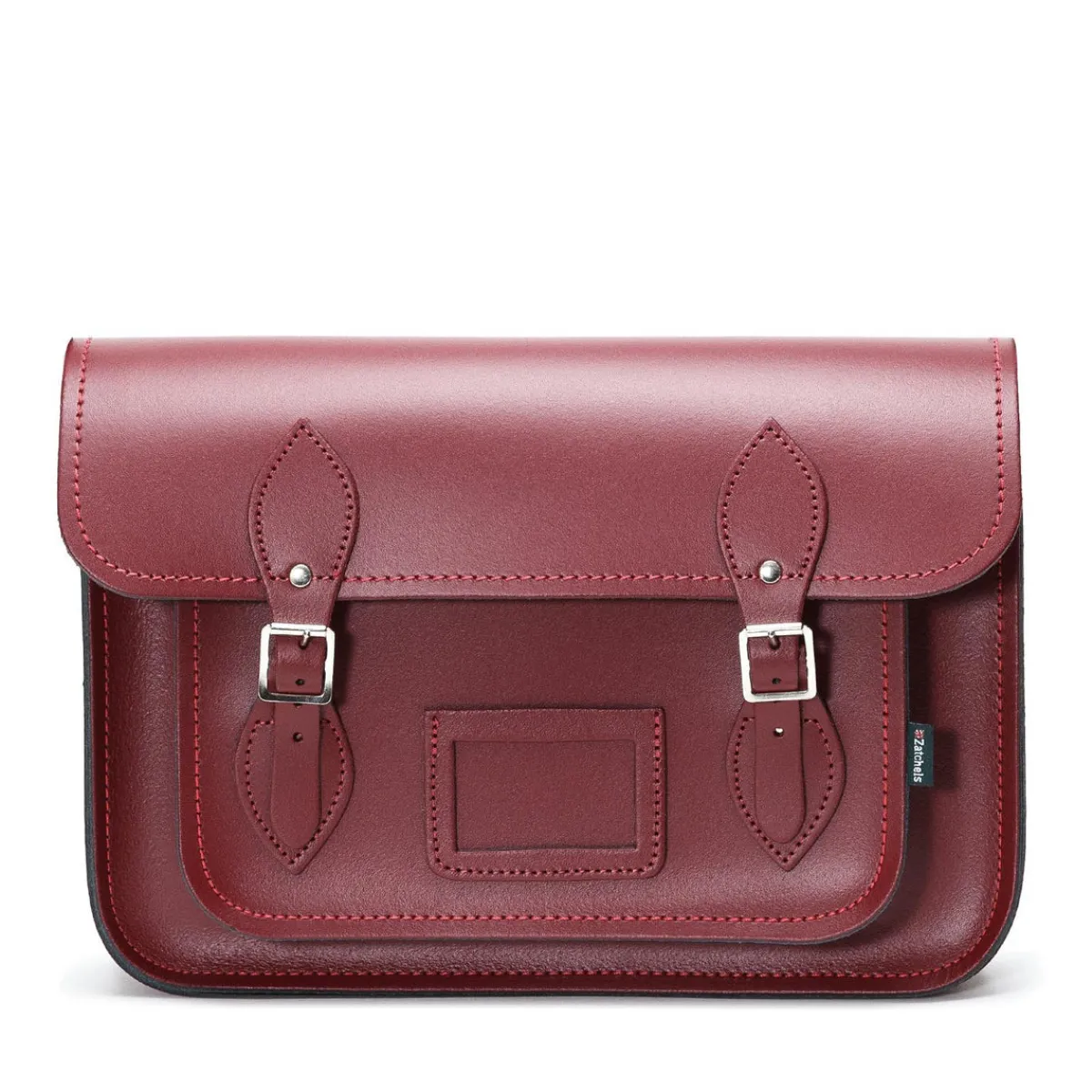 Zatchels Handmade Leather Satchel - Oxblood Red>Women Classic Satchels|Classic Satchels