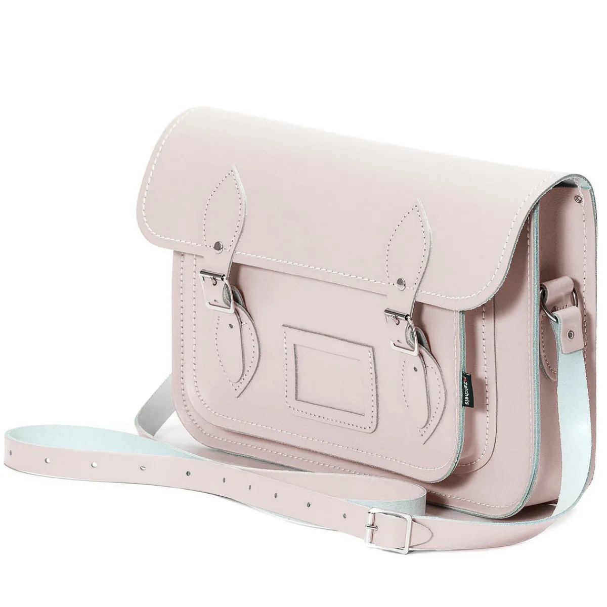 Zatchels Handmade Leather Satchel - Cherry Blossom>Women Classic Satchels