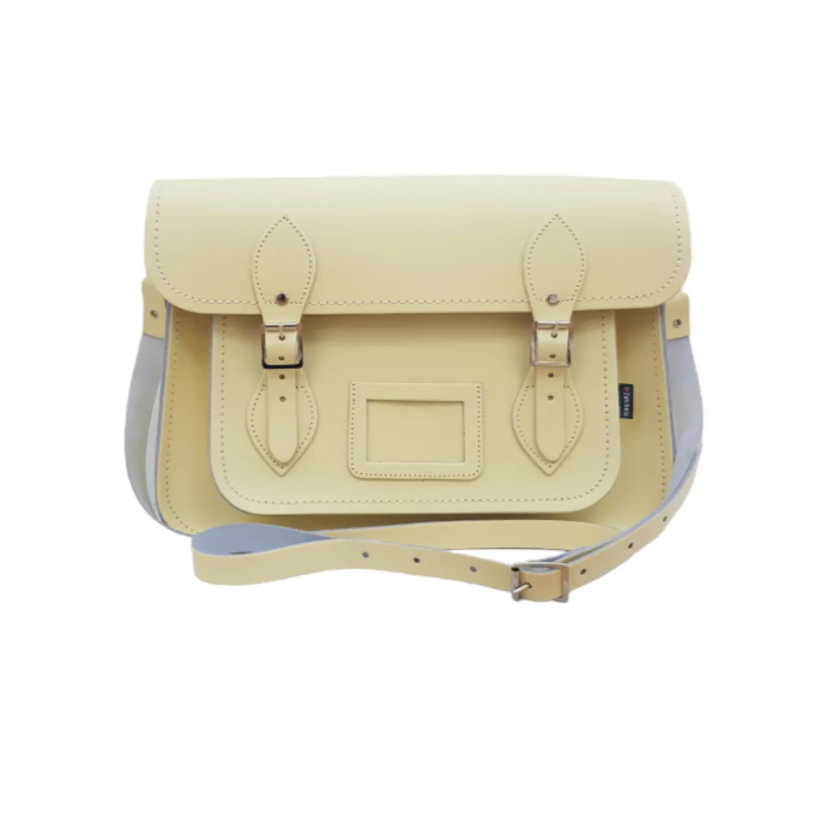 Zatchels Handmade Leather Satchel - Primrose Yellow>Women Classic Satchels