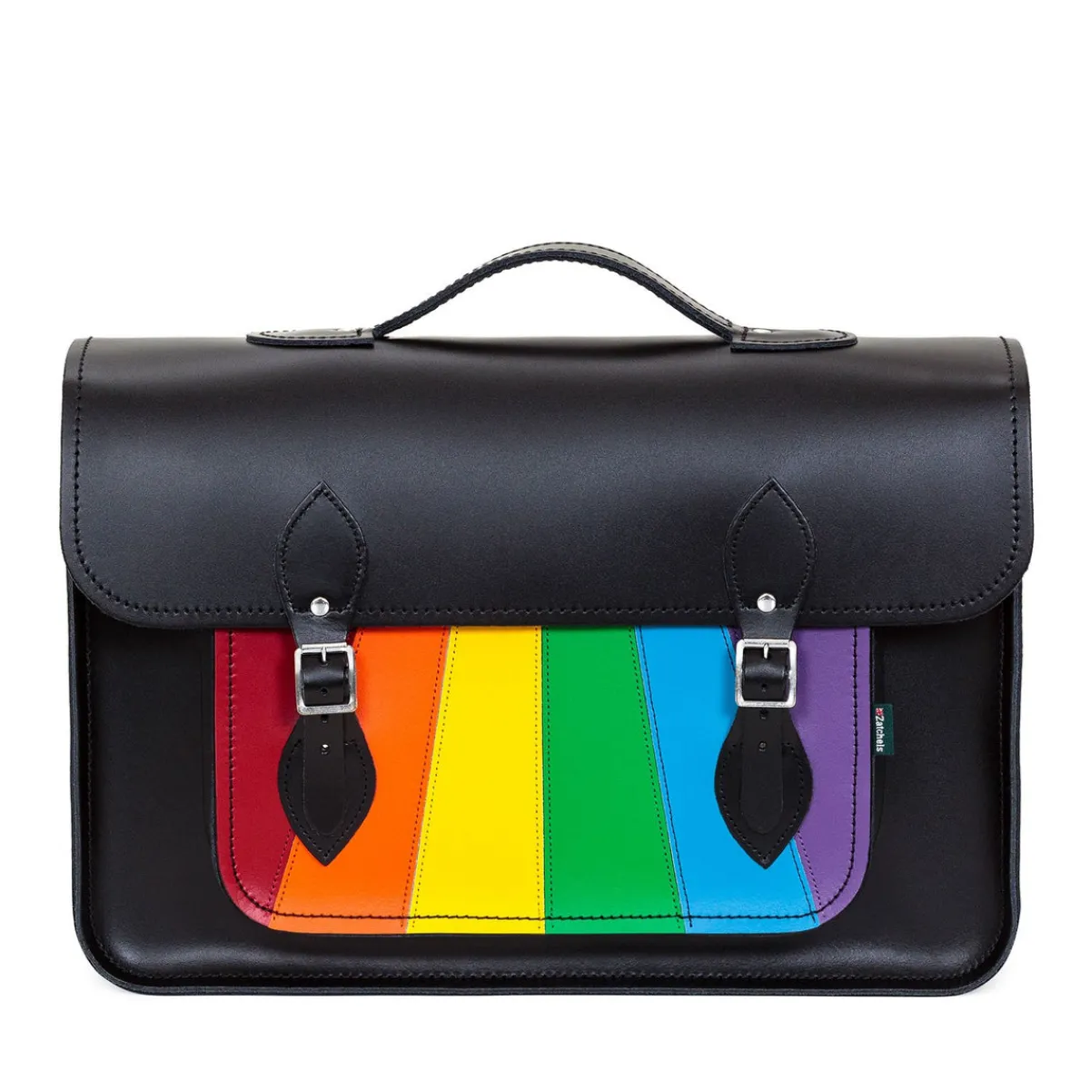 Zatchels Handmade Leather Satchel - Pride> Classic Satchels