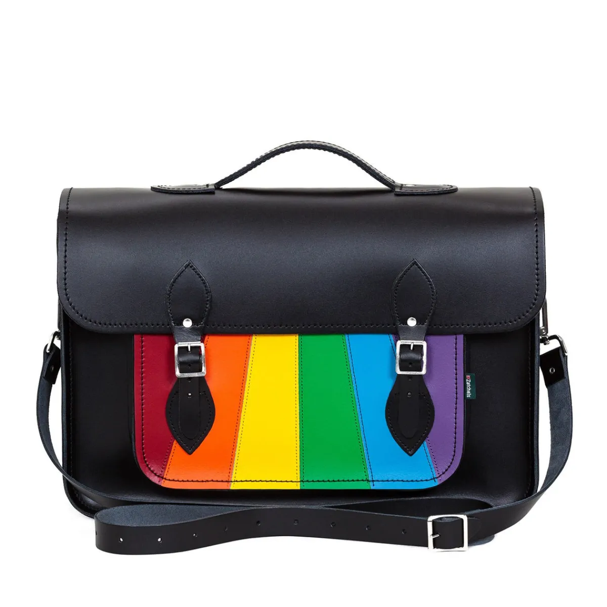 Zatchels Handmade Leather Satchel - Pride> Classic Satchels
