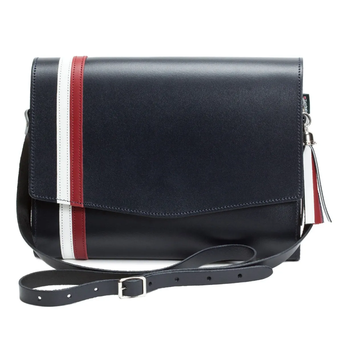 Zatchels Leather Shoulder Bag - British Edit>Women Cross Body Bags