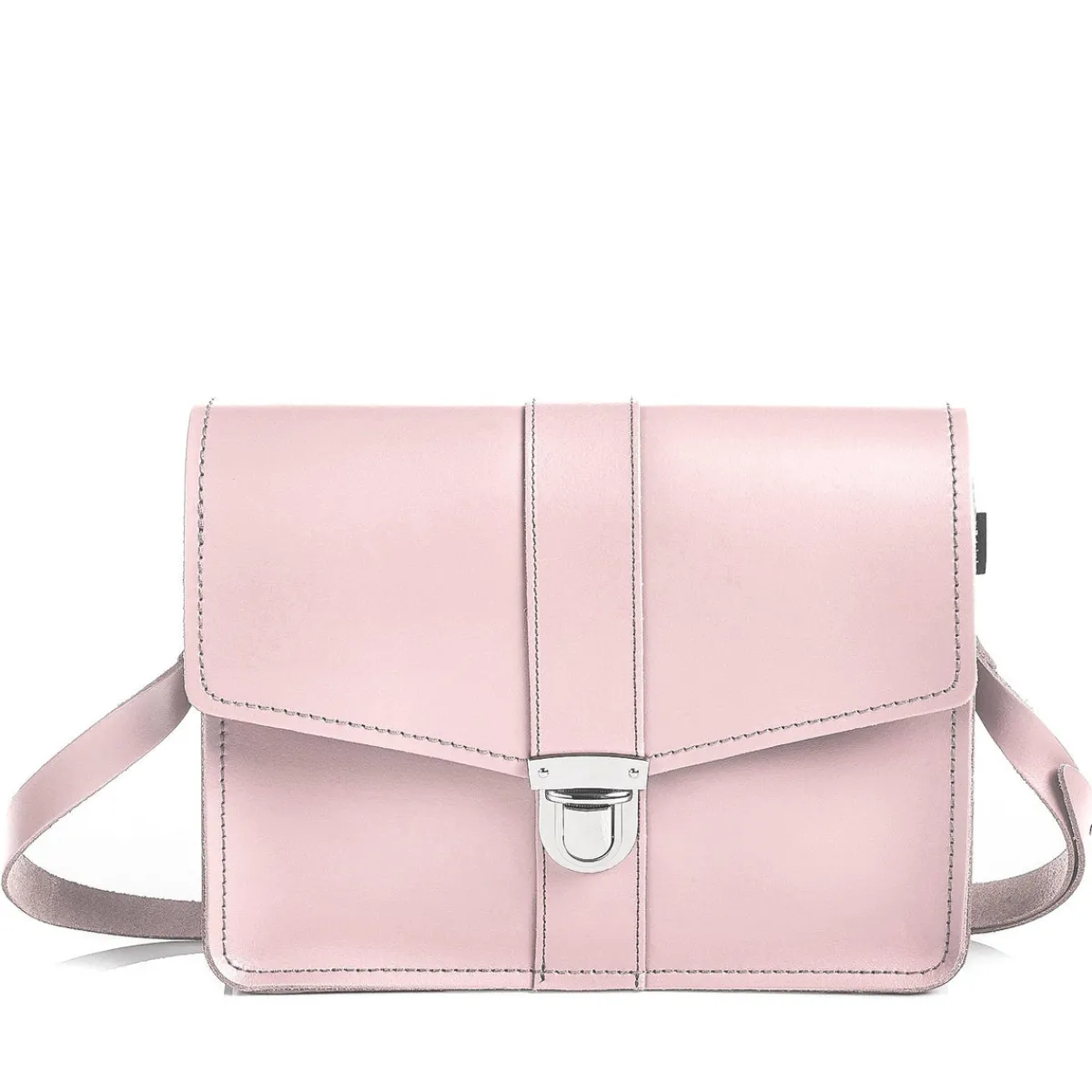 Zatchels Leather Shoulder Bag - Rose Quartz>Women Cross Body Bags