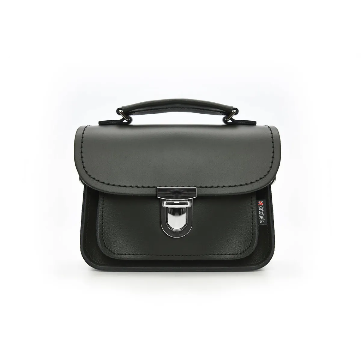Zatchels Luna Handmade Leather Bag - Ivy Green>Women Small Satchels|Luna