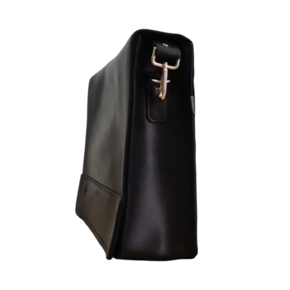 Zatchels Men's Leather Tannery Messenger - Black><noscript><img width=