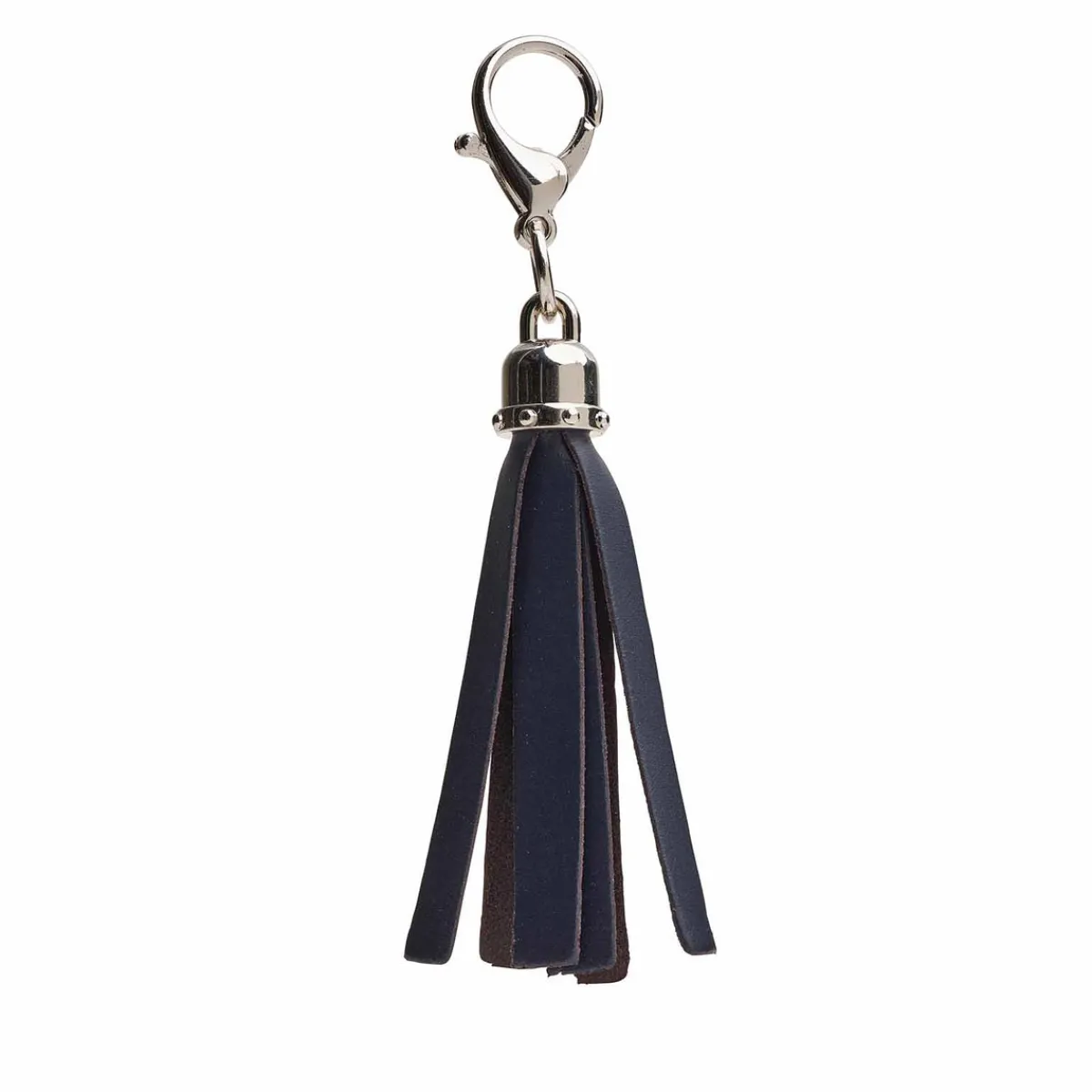Zatchels Mini tassel bag charm - Navy>Women Accessories And Gifts|Accessories And Gifts