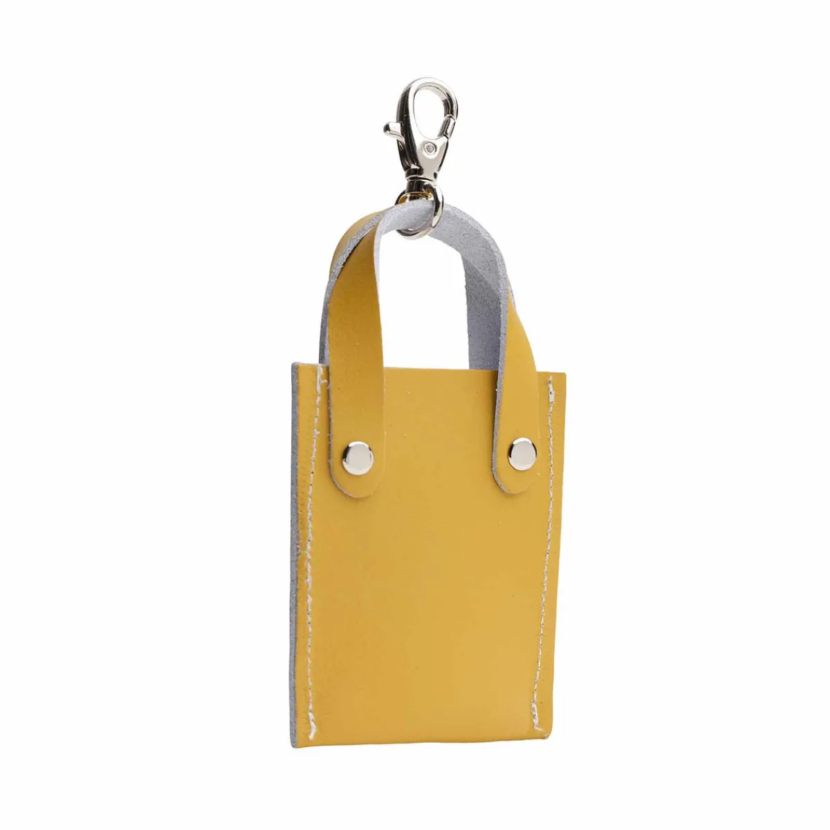Zatchels Mini tote bag charm - Ochre Yellow>Women Accessories And Gifts|Accessories And Gifts