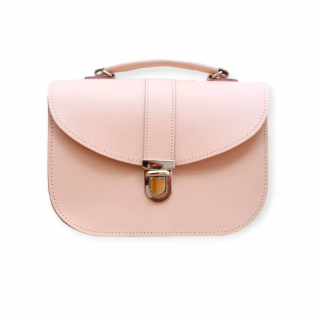 Zatchels Olympia Handmade Leather Bag - Cherry Blossom>Women Cross Body Bags|The Olympia