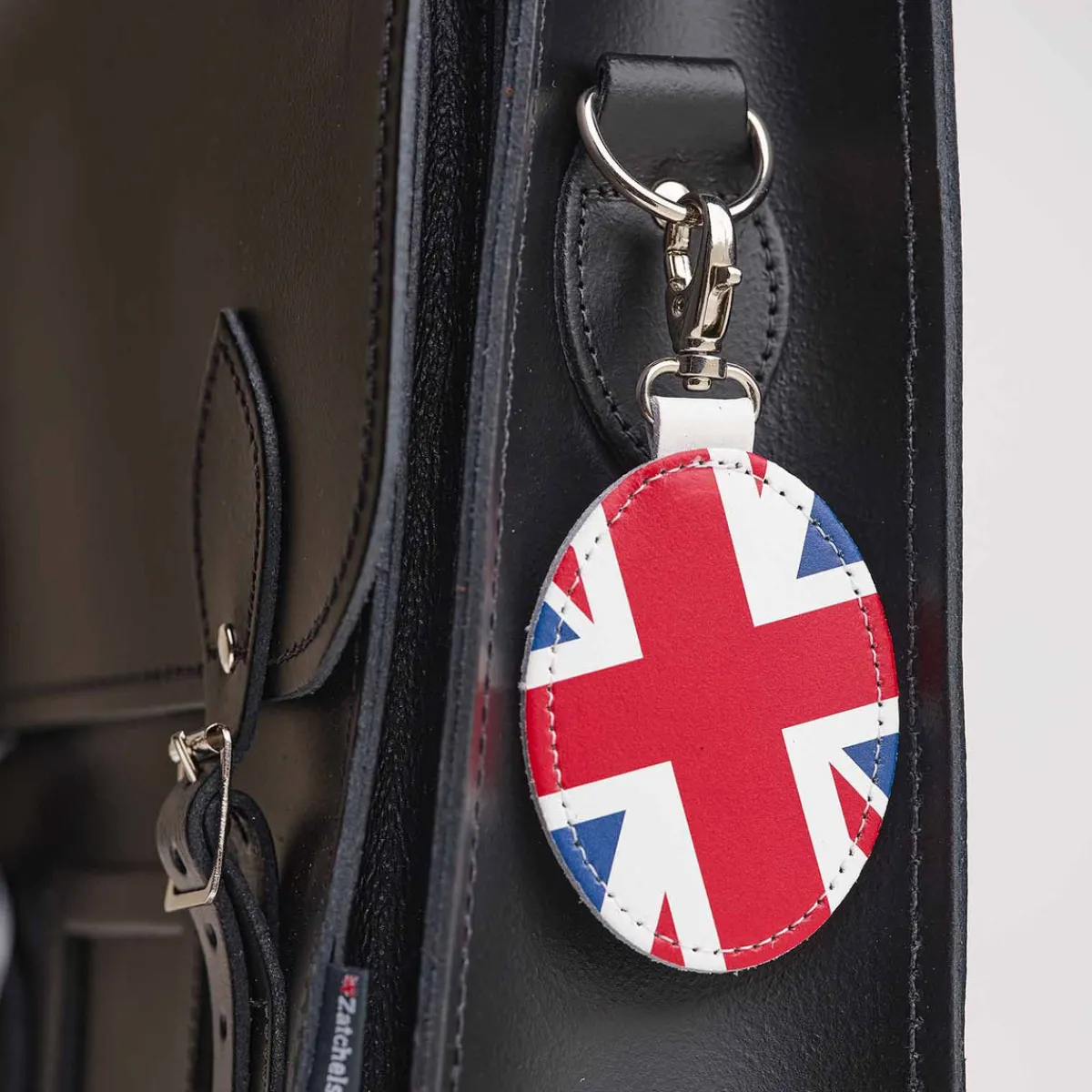 Zatchels Union Jack oval bag charm>Women Accessories And Gifts|Accessories And Gifts